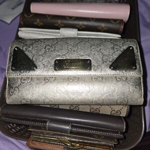 Gucci Silver and Gold Women's Wallet